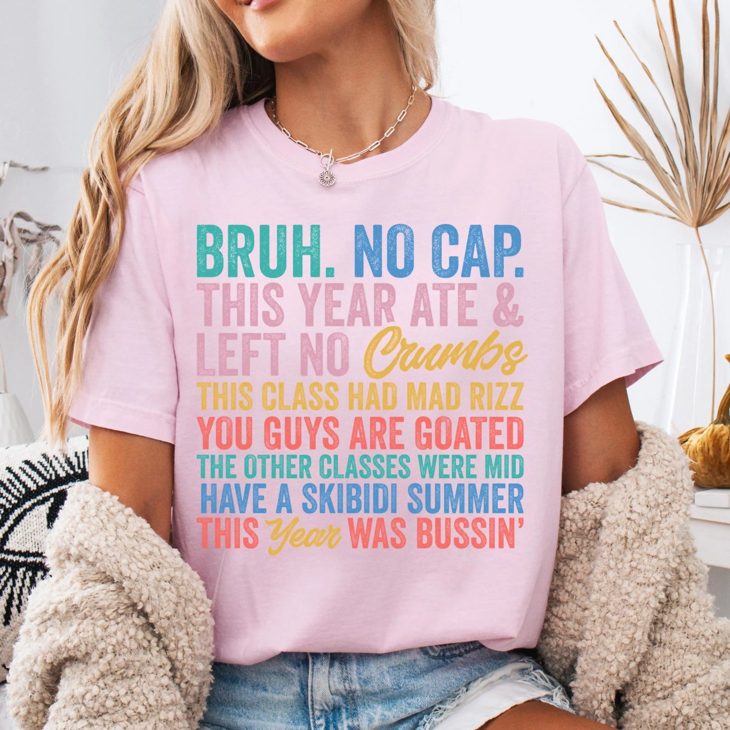 Comfort Colors Teacher Shirt, Teacher Shirts, Last Day Of School Shirt, Bruh No Cap Skibidi Shirt, Bussin Tshirt, Teacher Retirement Shirt