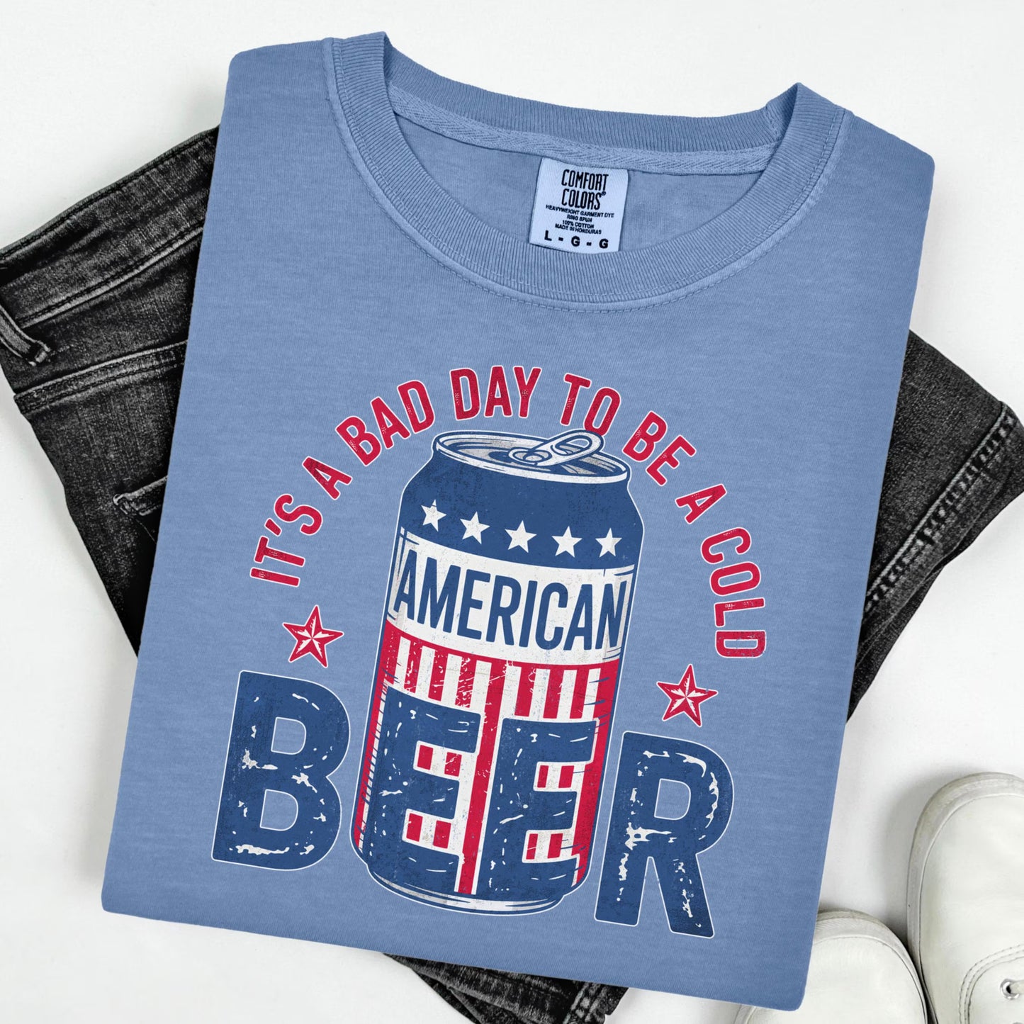 Comfort Colors 4th of July Shirt, USA Shirt, Fourth of July Shirt, Funny Shirt, Beer Shirt, Funny Fourth of July Tshirt, Gift for Dad