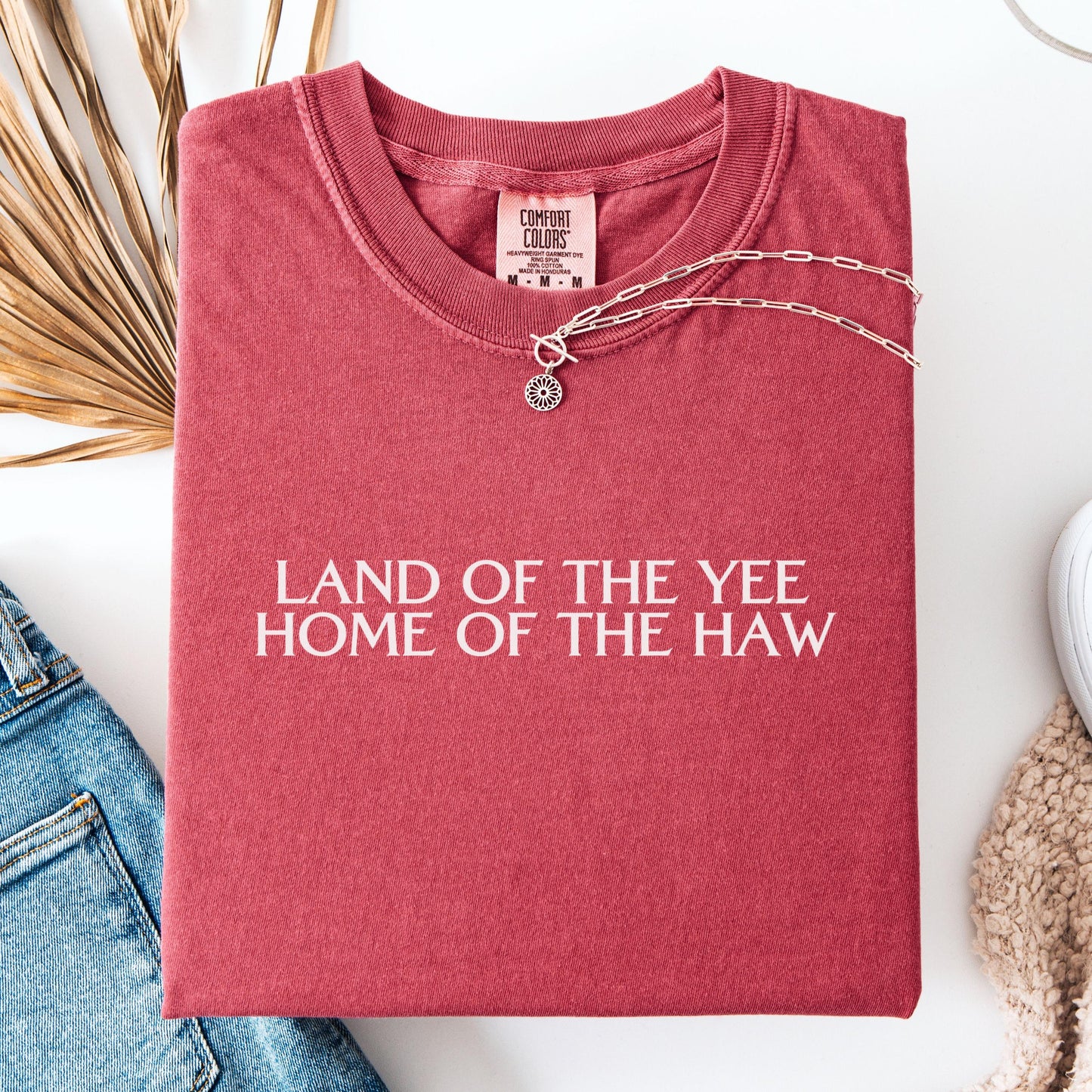 Comfort Colors 4th of July Shirt, USA Shirt, Fourth of July Shirt, Veterans Day Shirts, Land of the Free Shirts, Yee Haw Western Shirt