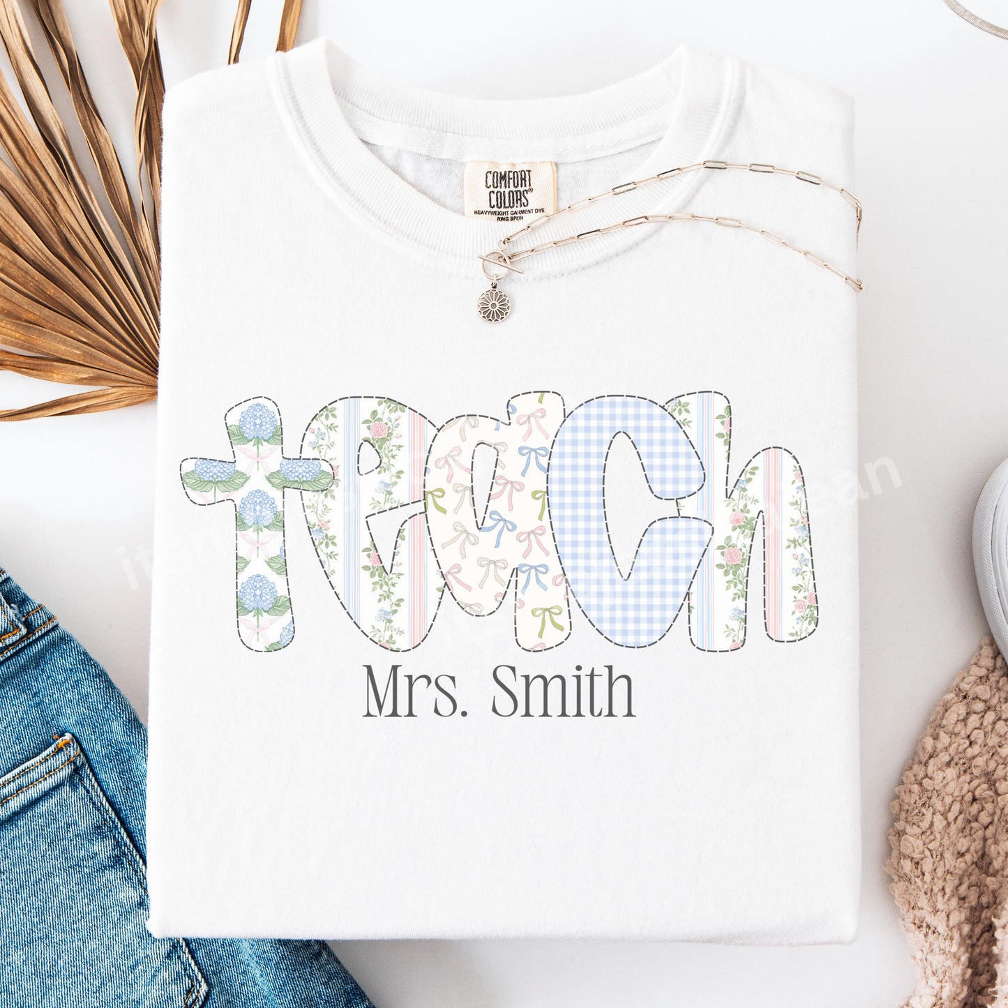 Comfort Colors Teacher Shirt, Teacher Shirts, Kindergarten Teacher Shirt, Custom Teacher Tshirt, Back to School Shirt, Teacher Appreciation