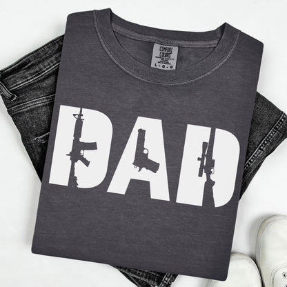Comfort Colors Fathers Day Shirt, Dad Shirt, Dad Tshirt, Gun Shirt, First Amendment Shirt, Dad Tee, Fathers Day Gift, Dad Birthday Gift