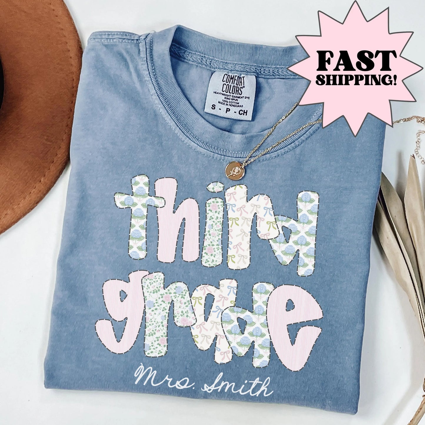 Comfort Colors Teacher Shirt, Kindergarten Teacher Shirt, Third Grade Teacher Shirt, Custom Teacher Tee, Back to School Shirt, Teacher Tee