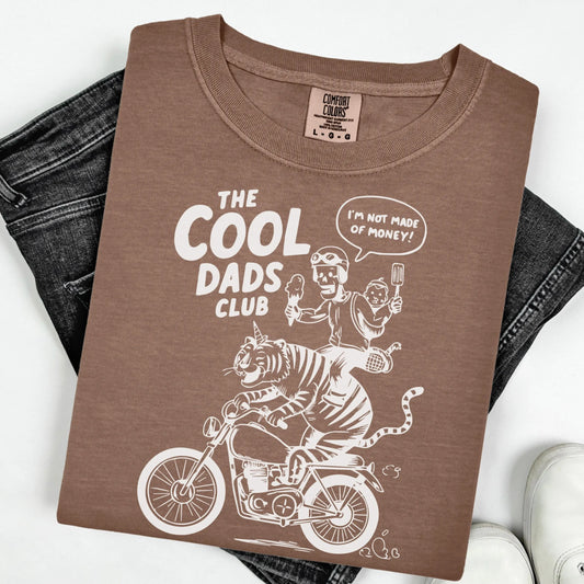 Comfort Colors Fathers Day Shirt, Dad Shirt, Cool Dads Club Tshirt, Funny Dad Shirt, Fathers Day Gift, Dad Gift, Dad Birthday Gift