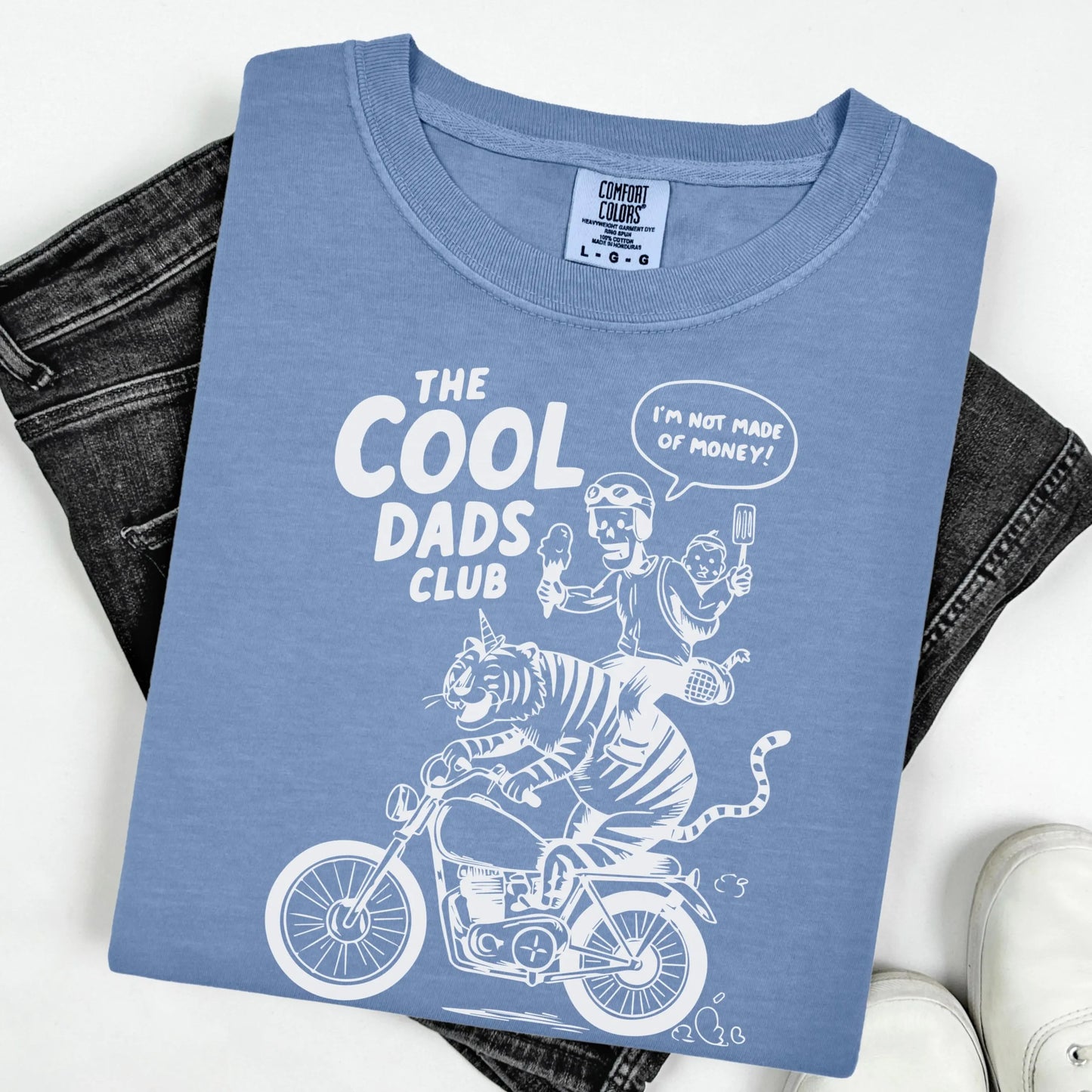 Comfort Colors Fathers Day Shirt, Dad Shirt, Cool Dads Club Tshirt, Funny Dad Shirt, Fathers Day Gift, Dad Gift, Dad Birthday Gift