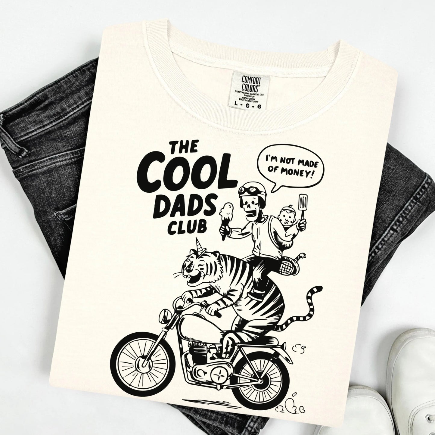 Comfort Colors Fathers Day Shirt, Dad Shirt, Cool Dads Club Tshirt, Funny Dad Shirt, Fathers Day Gift, Dad Gift, Dad Birthday Gift