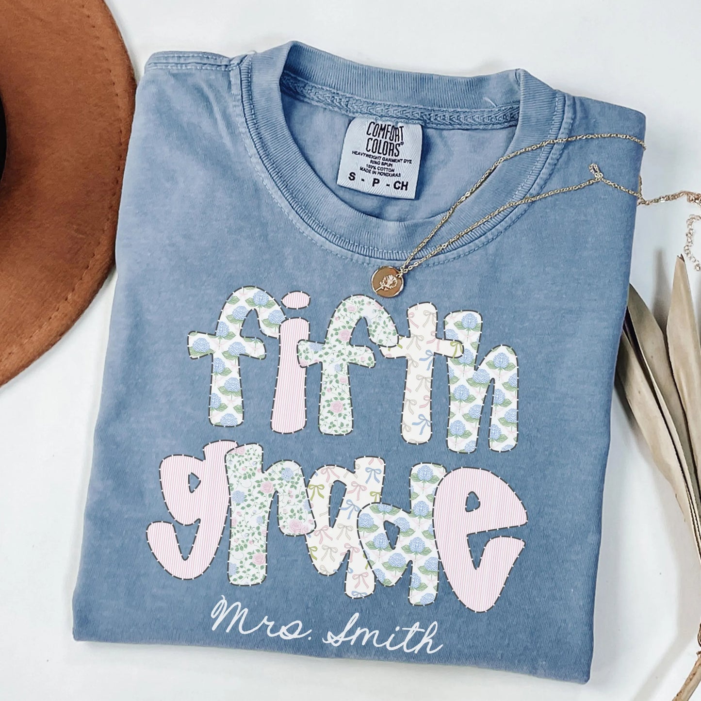 Comfort Colors Teacher Shirt, Kindergarten Teacher Shirt, Fifth Grade Teacher Shirt, 5th Grade Teacher Tee, Back to School Shirt