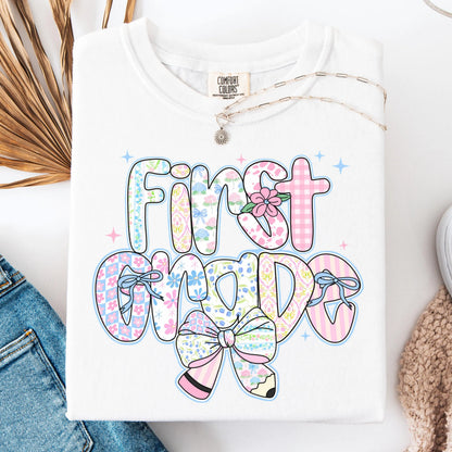 Comfort Colors Teacher Shirt, First Grade Teacher Shirt, 1st Grade Shirt, Back to School Shirt, Elementary School Teacher Appreciation Tee
