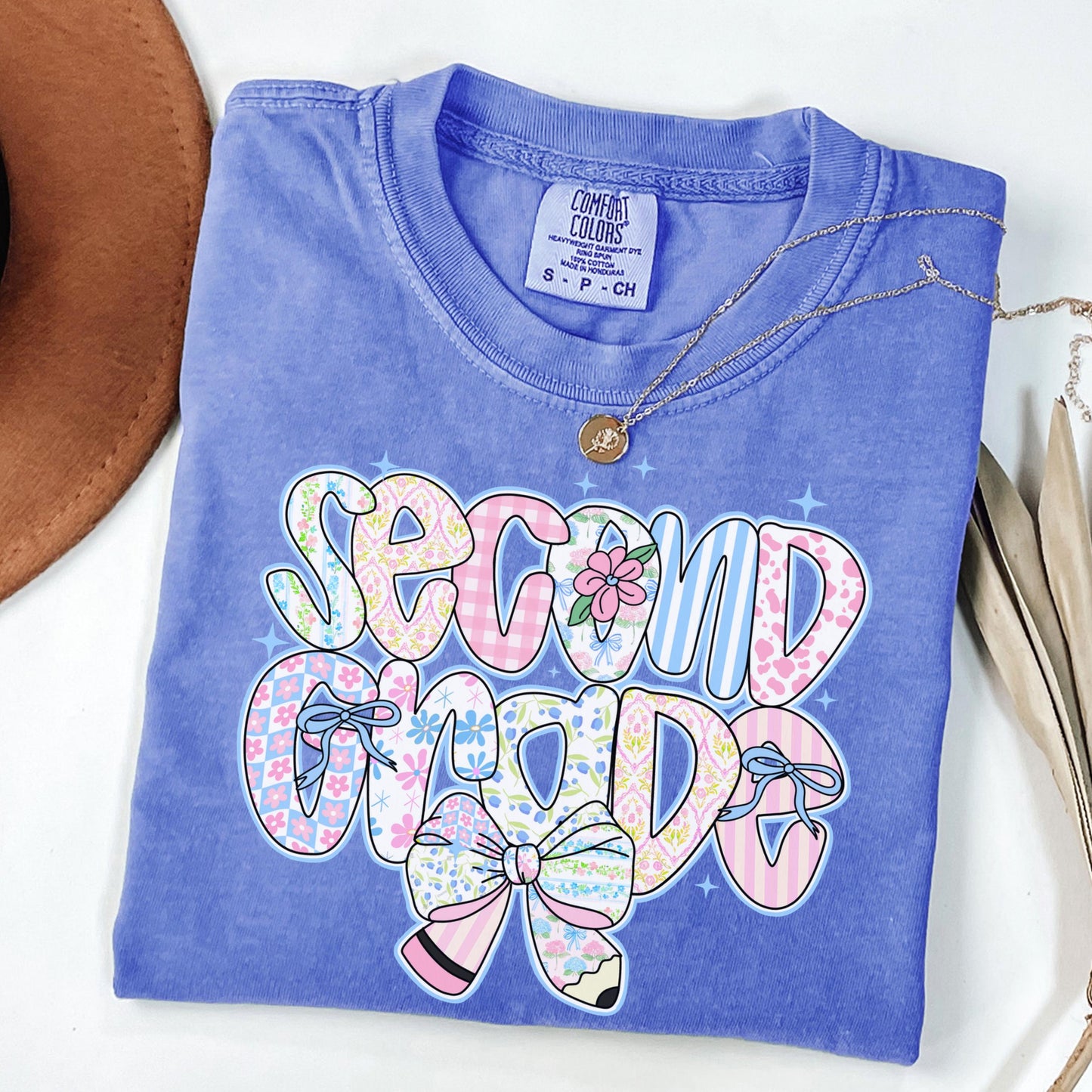 Comfort Colors Teacher Shirt, Second Grade Teacher Shirt, 2nd Grade Teacher Shirt, Back to School Shirt, Custom Teacher Appreciation Tee