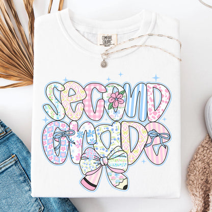 Comfort Colors Teacher Shirt, Second Grade Teacher Shirt, 2nd Grade Teacher Shirt, Back to School Shirt, Custom Teacher Appreciation Tee