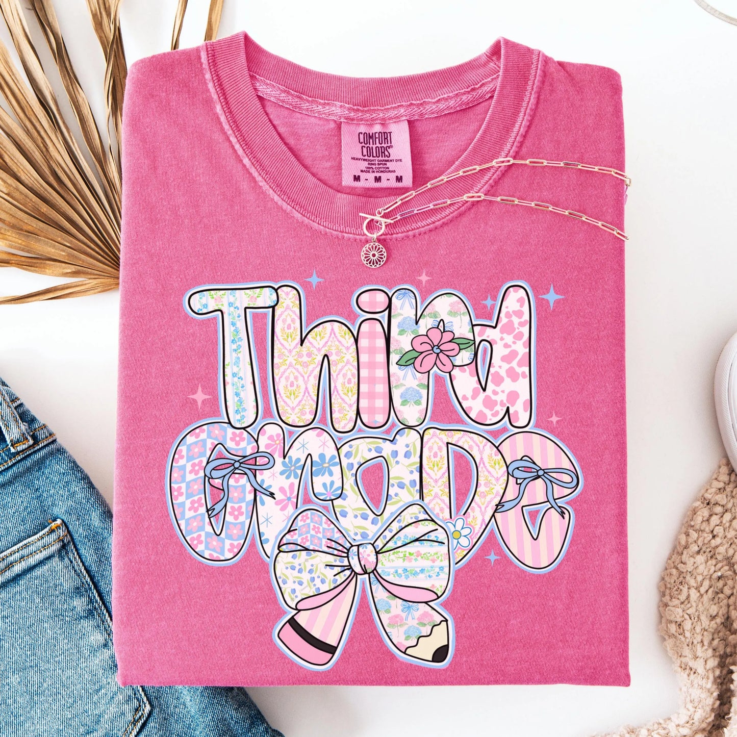Comfort Colors Teacher Shirt, Third Grade Teacher Shirt, 3rd Grade Shirt, Back to School Shirt, Elementary School Teacher Appreciation Tee