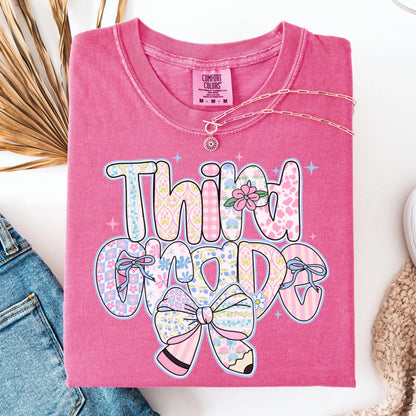 Comfort Colors Teacher Shirt, Third Grade Teacher Shirt, 3rd Grade Shirt, Back to School Shirt, Elementary School Teacher Appreciation Tee