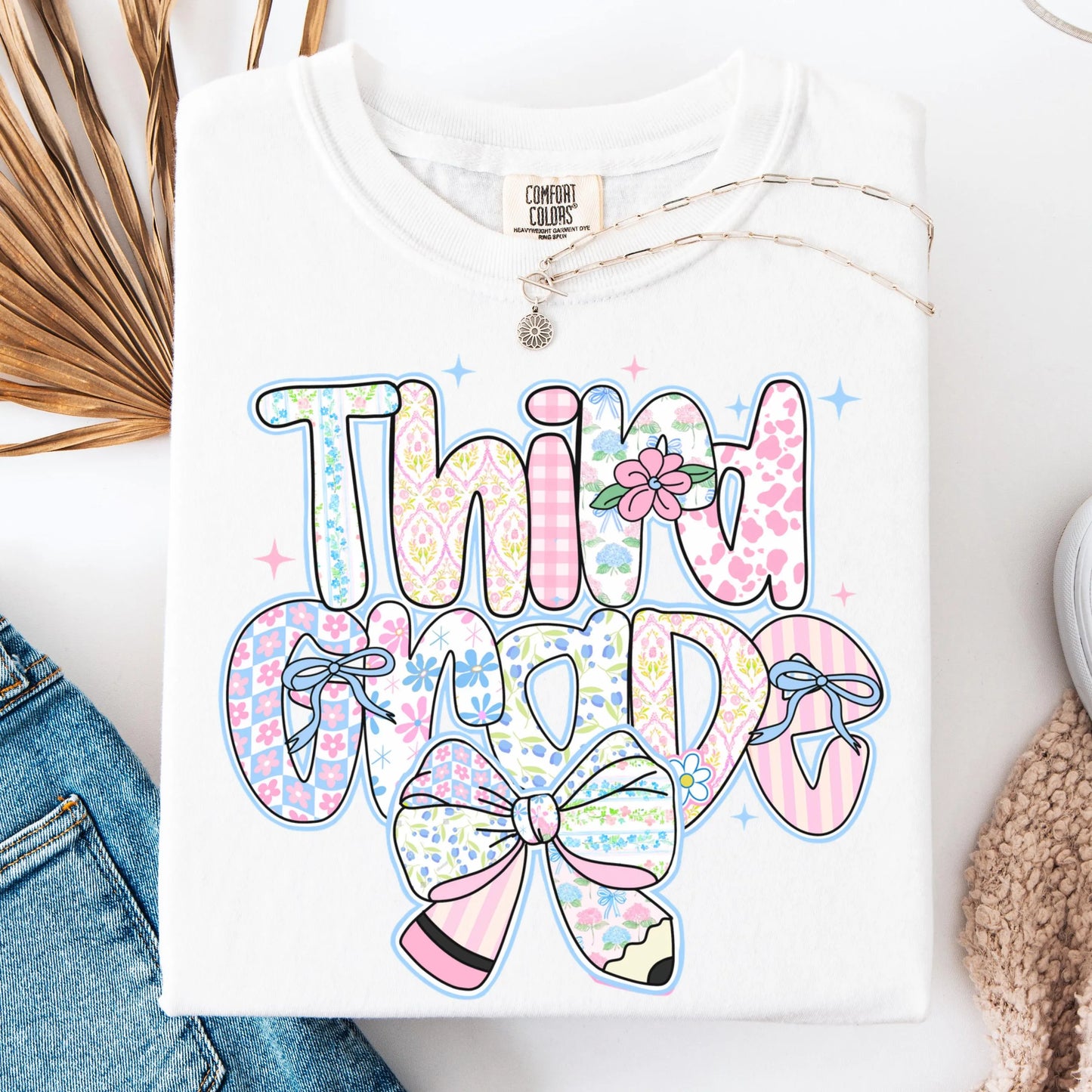 Comfort Colors Teacher Shirt, Third Grade Teacher Shirt, 3rd Grade Shirt, Back to School Shirt, Elementary School Teacher Appreciation Tee