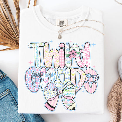 Comfort Colors Teacher Shirt, Third Grade Teacher Shirt, 3rd Grade Shirt, Back to School Shirt, Elementary School Teacher Appreciation Tee