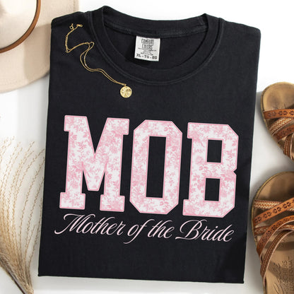 Comfort Colors Mother Of The Bride Gift, Mother Of The Groom Gift, Wedding Party Shirt, MOB Shirt, MOG Shirt, Bachelorette Shirt, Mom Gift