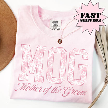 Comfort Colors Mother Of The Bride Gift, Mother Of The Groom Gift, Wedding Party Shirt, MOB Shirt, MOG Shirt, Bachelorette Shirt, Mom Gift