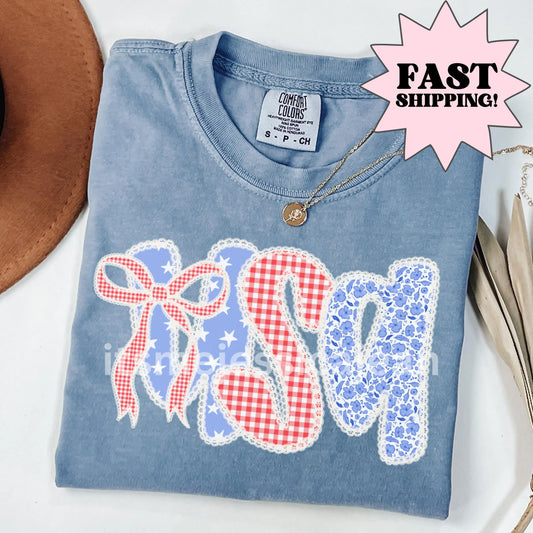 Comfort Colors 4th of July Shirt, USA Shirt, Fourth of July Shirt, American Flag Shirt, American Citizen Shirt, Floral United States Shirt