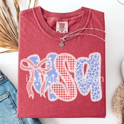 Comfort Colors 4th of July Shirt, USA Shirt, Fourth of July Shirt, American Flag Shirt, American Citizen Shirt, Floral United States Shirt