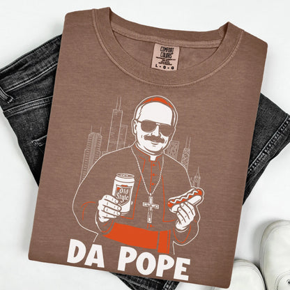 Comfort Colors Pope Shirt, Da Pope Shirt, Chicago Pope Leo XIV Shirt, American Pope Shirt, Pope Tee, New Pope Shirt, Funny Pope Shirt