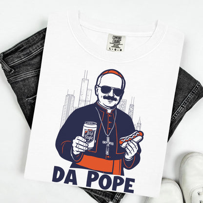 Comfort Colors Pope Shirt, Da Pope Shirt, Chicago Pope Leo XIV Shirt, American Pope Shirt, Pope Tee, New Pope Shirt, Funny Pope Shirt