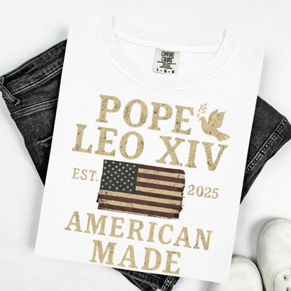 Comfort Colors Pope Shirt, Da Pope Shirt, Chicago Pope Leo XIV Shirt, American Pope Shirt, Pope Tee, New Pope Shirt, Funny Pope Shirt