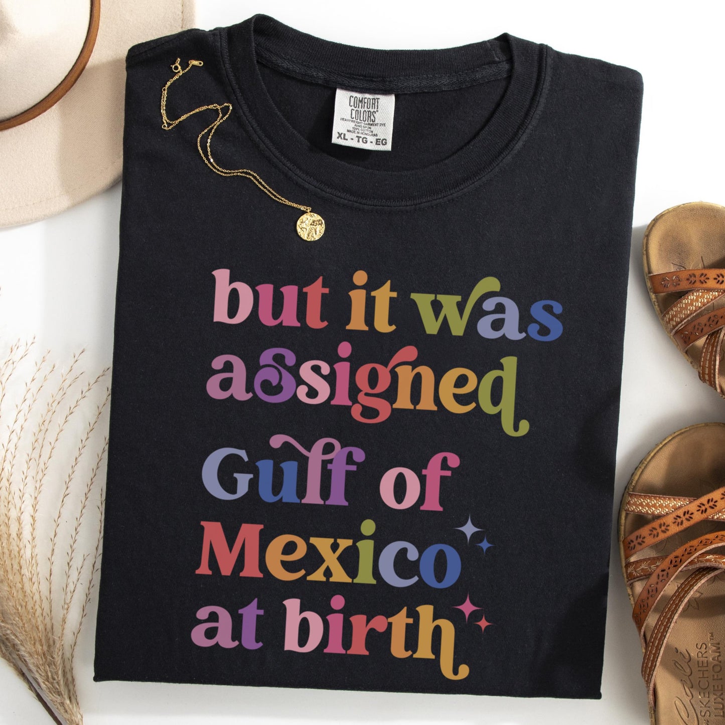 Comfort Colors Gulf Of Mexico Shirt, Trans Shirt, Pride Shirt, Feminist Shirt, America Shirt, Mexico Shirt, Resist Shirt, Transgender Shirt