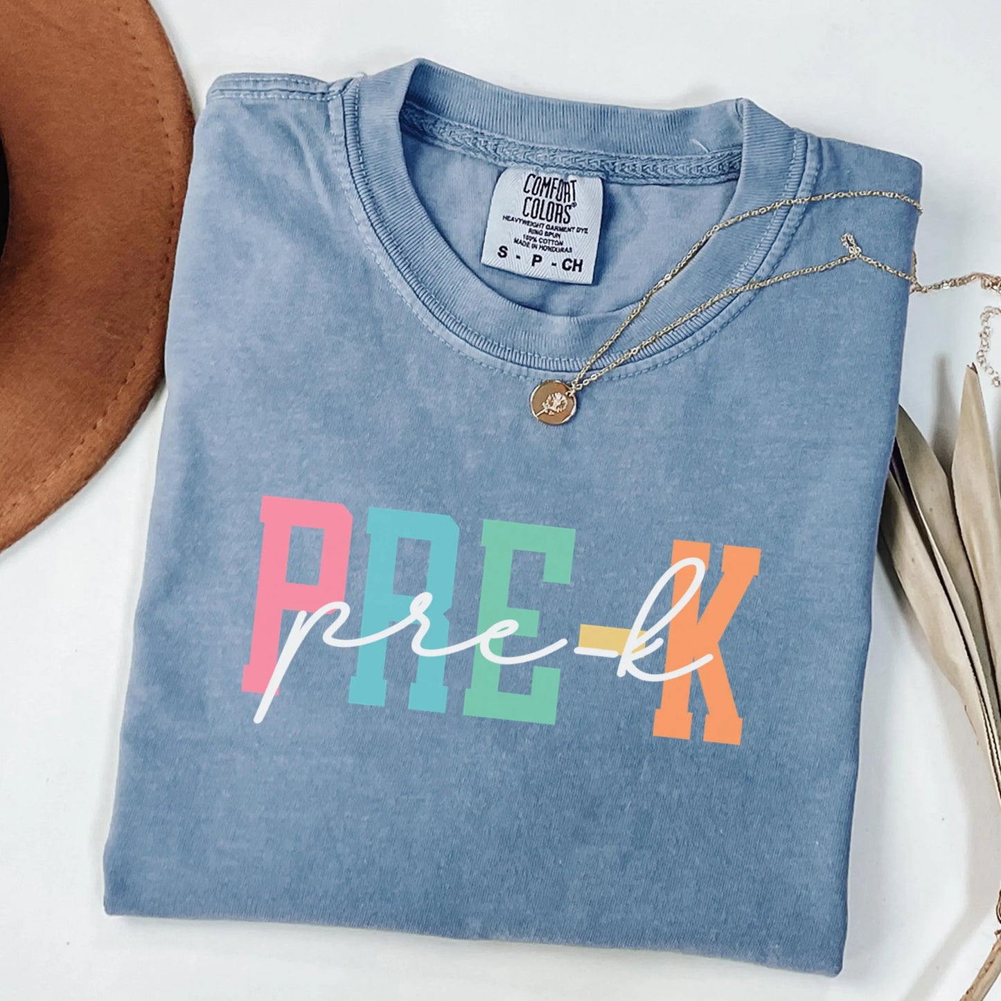 Comfort Colors Teacher Shirt, Pre K Grade Teacher Shirt, Kindergarten Teacher Shirt, Pre K Teacher Tee, Back to School Shirt, Teacher Tee