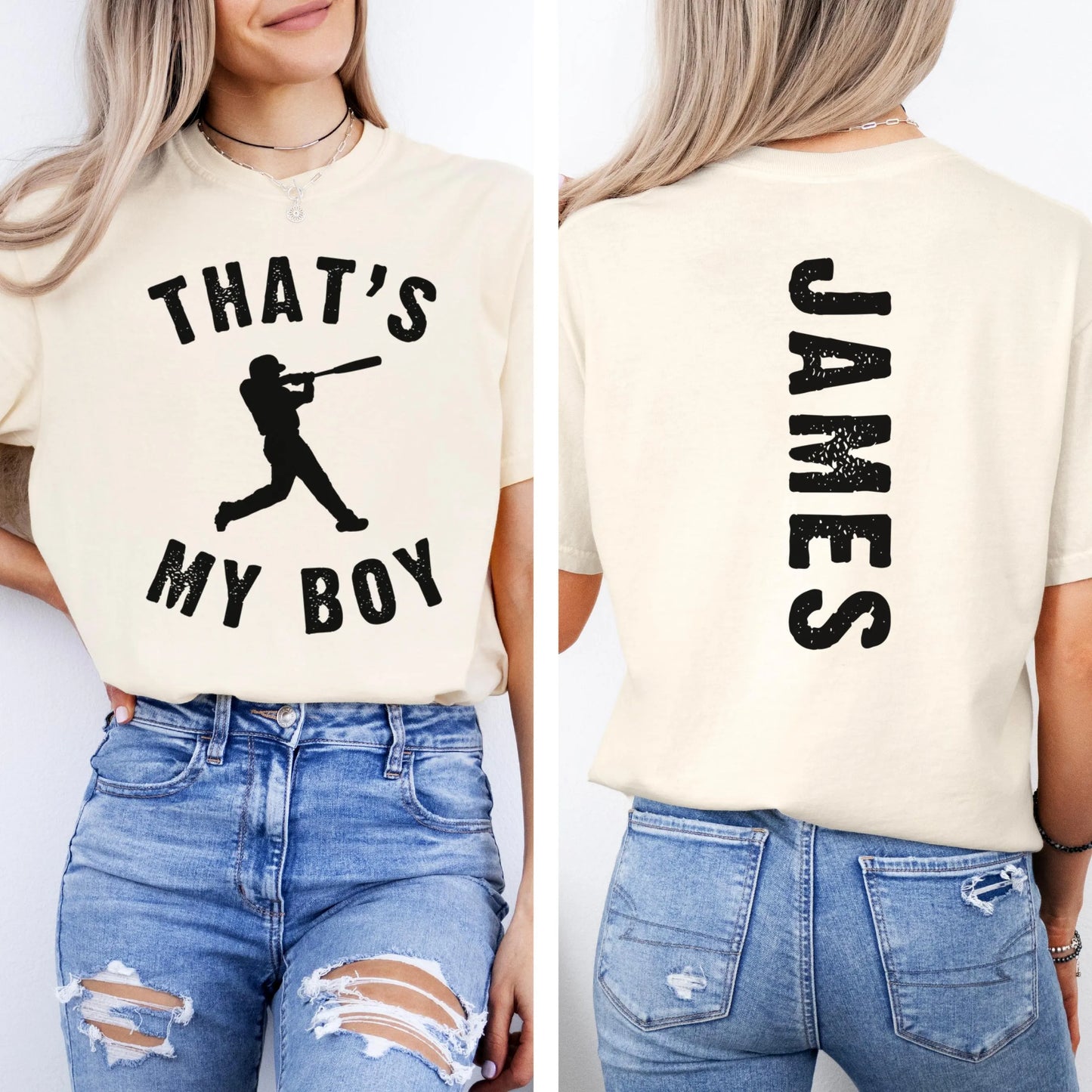 Comfort Colors Baseball Shirt, Baseball Mom Shirt, Baseball Mama Shirt, Baseball Sister Shirt, Photo Shirt, Custom Matching Baseball Shirts