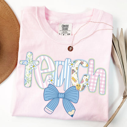 Comfort Colors Teacher Shirt, Teacher Shirts, Kindergarten Teacher Shirt, Custom Teacher Tshirt, Back to School Shirt, Teacher Appreciation