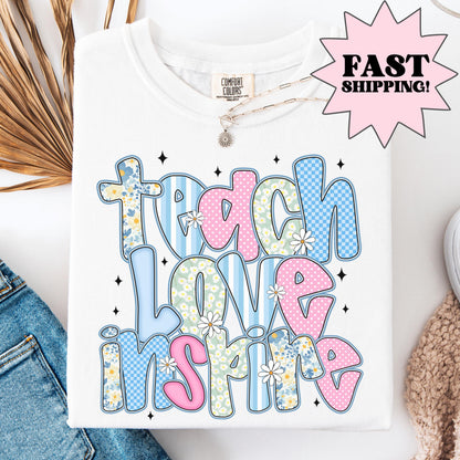 Comfort Colors Teacher Shirt, Teacher Shirts, Kindergarten Teacher Shirt, Custom Teacher Tshirt, Back to School Shirt, Teacher Appreciation