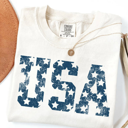 Comfort Colors 4th of July Shirt, USA Shirt, 4th of July Tee, Stars and Stripes Shirt, American Shirt, USA Tee, USA Shirt, Merica Shirt