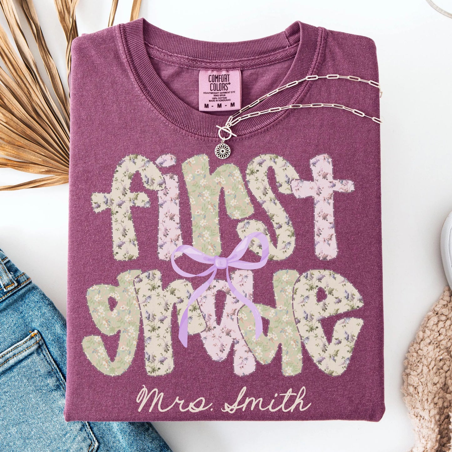 Comfort Colors Teacher Shirt, First Grade Teacher Shirt, 1st Grade Teacher Shirt, 1st Grade Teacher Tee, Back to School Shirt, Teacher Tee