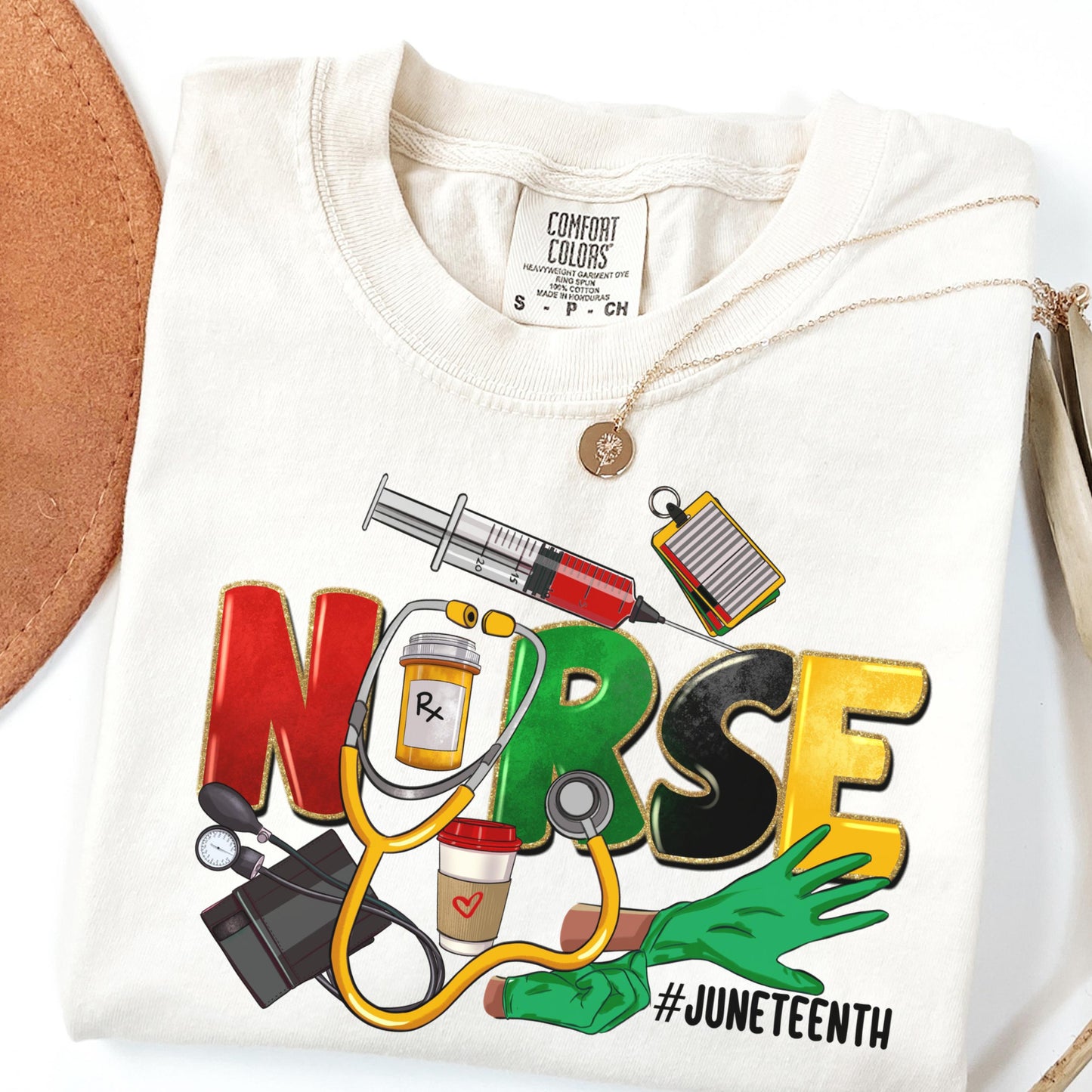 Comfort Colors Black History Shirt, Juneteenth Shirt, Nurse Shirt, Juneteenth Nurse TShirt, Juneteenth Tshirt, Black Pride Tee, Nurse Gift