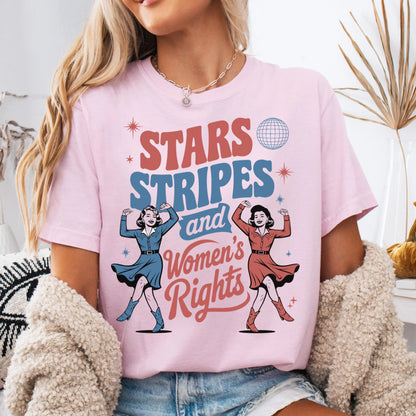 Comfort Colors 4th of July Shirt, USA Shirt, Fourth of July Shirt, Patriotic Feminist Shirt, Reproductive Rights Tee, Womens Rights Shirt