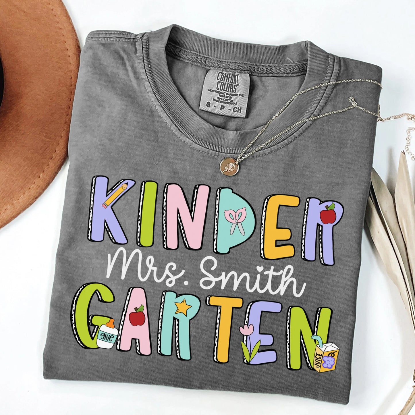 Comfort Colors Teacher Shirt, Kindergarten Teacher Shirt, Kindergarten Shirt, Back to School Shirt, Dream Team Tee, Teacher Appreciation Tee