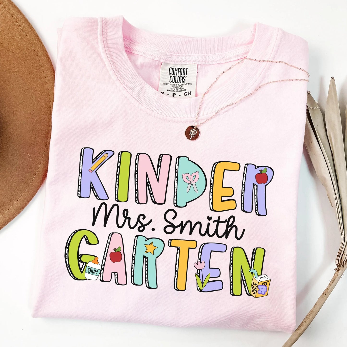 Comfort Colors Teacher Shirt, Kindergarten Teacher Shirt, Kindergarten Shirt, Back to School Shirt, Dream Team Tee, Teacher Appreciation Tee