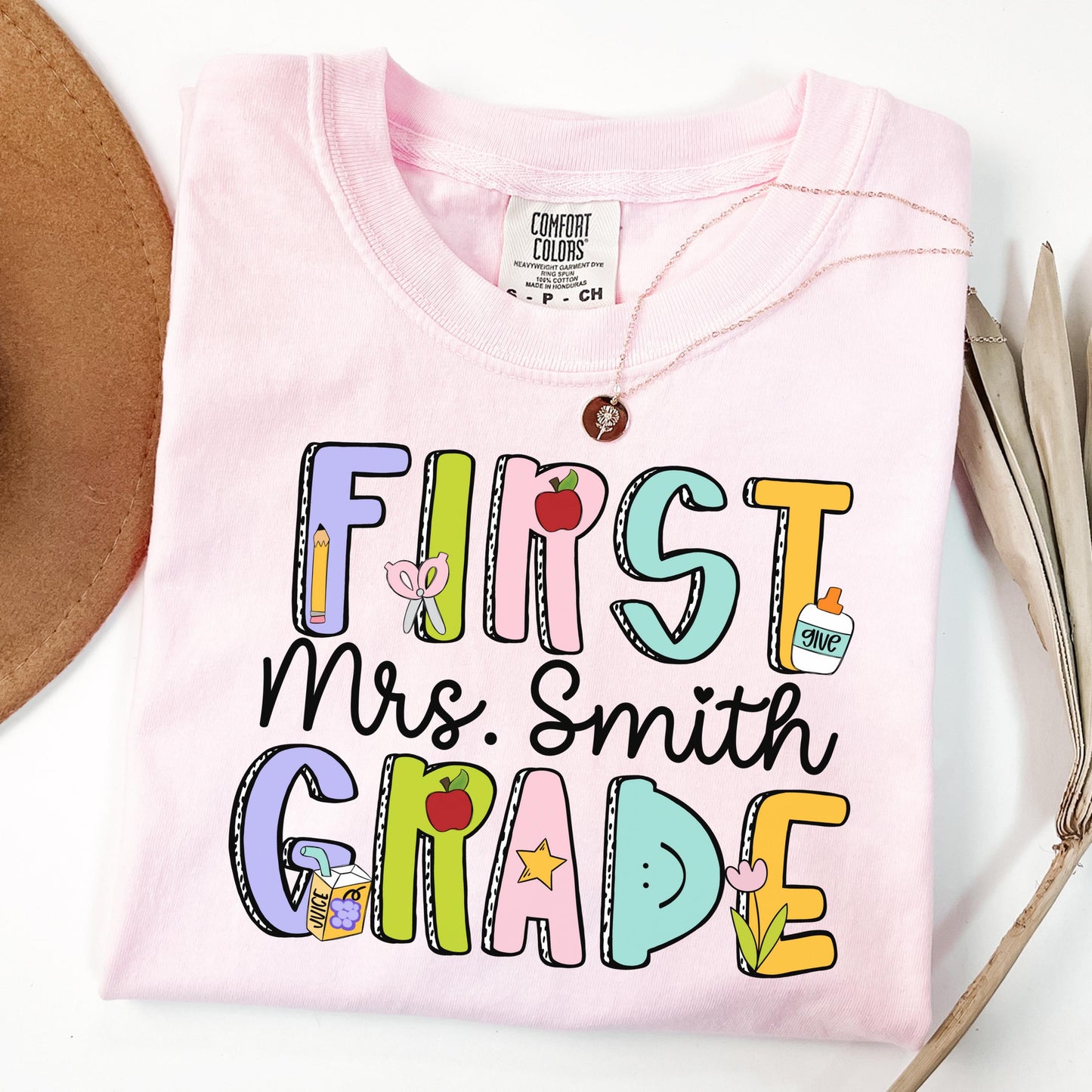 Comfort Colors Teacher Shirt, First Grade Teacher Shirt, 1st Grade Teacher Shirt, 1st Grade Teacher Tee, Back to School Shirt, Teacher Tee