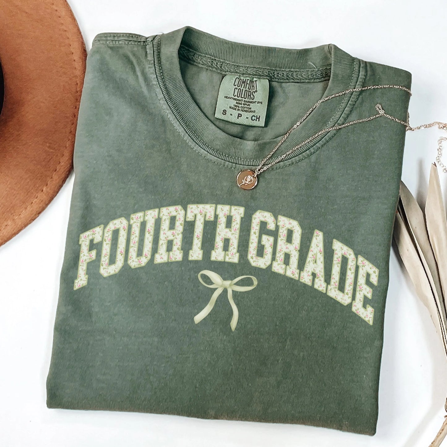 Comfort Colors Teacher Shirt, Fourth Grade Teacher Shirt, 4th Grade Teacher Shirt, Back to School Shirt, Custom Teacher Appreciation Tee