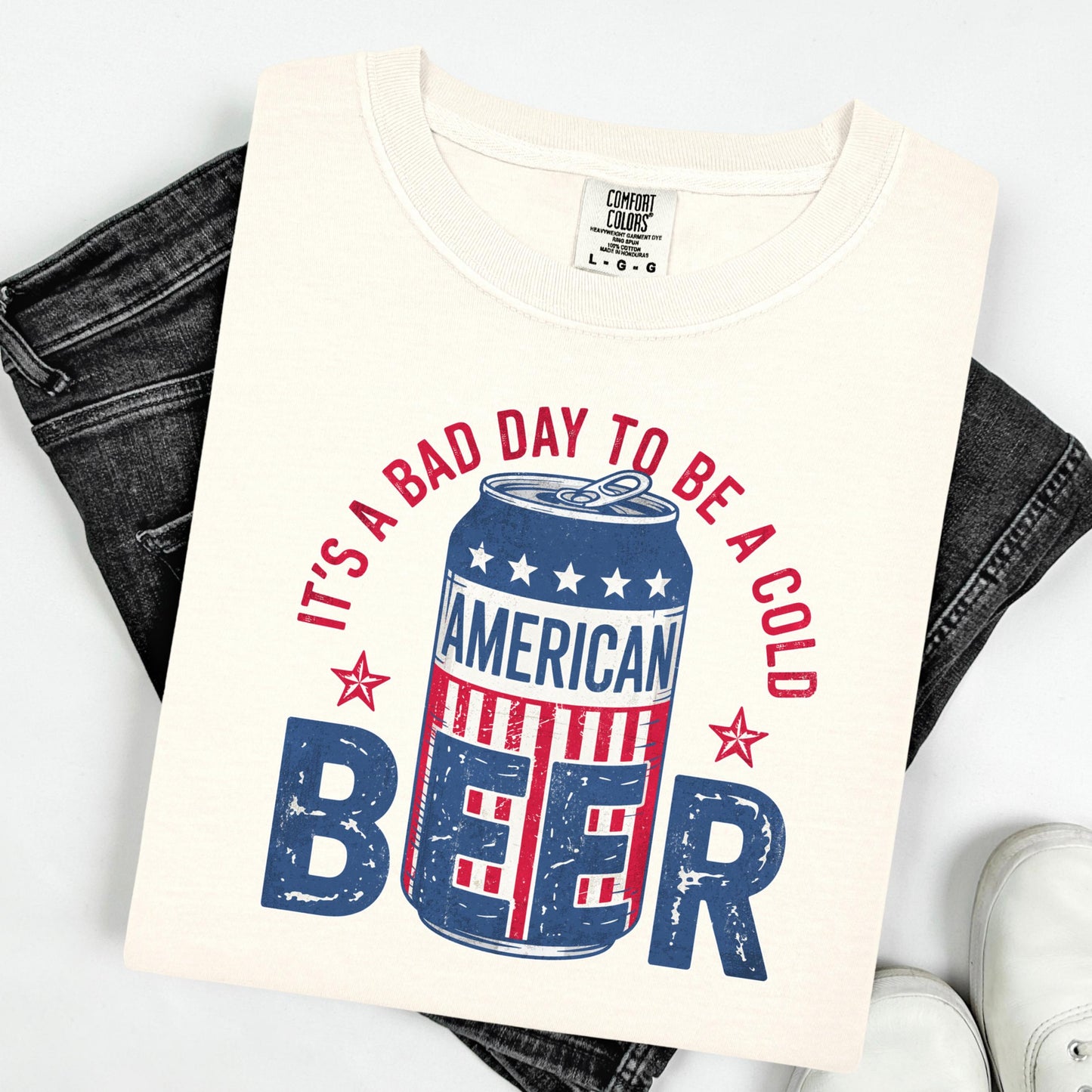 Comfort Colors 4th of July Shirt, USA Shirt, Fourth of July Shirt, Funny Shirt, Beer Shirt, Funny Fourth of July Tshirt, Gift for Dad