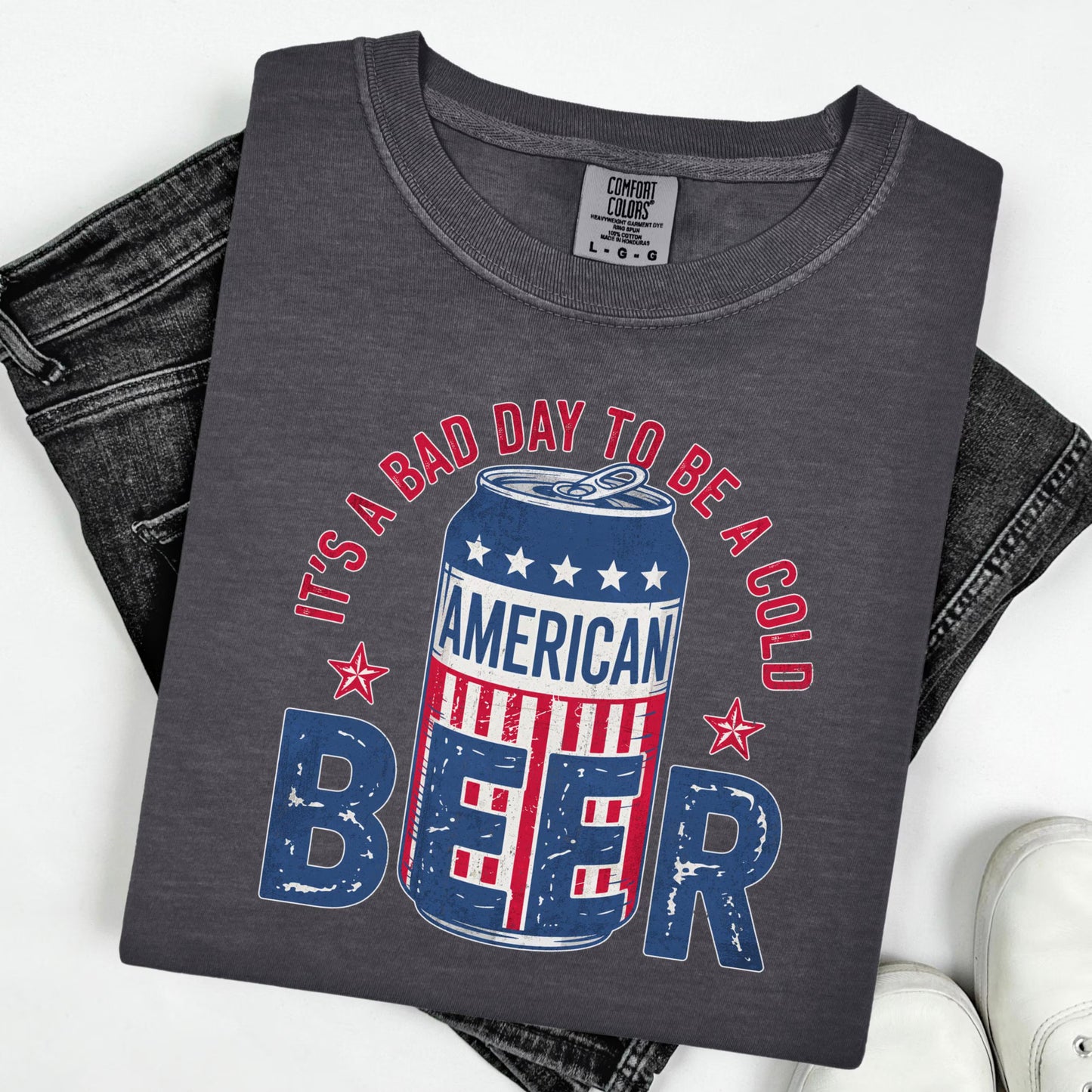 Comfort Colors 4th of July Shirt, USA Shirt, Fourth of July Shirt, Funny Shirt, Beer Shirt, Funny Fourth of July Tshirt, Gift for Dad