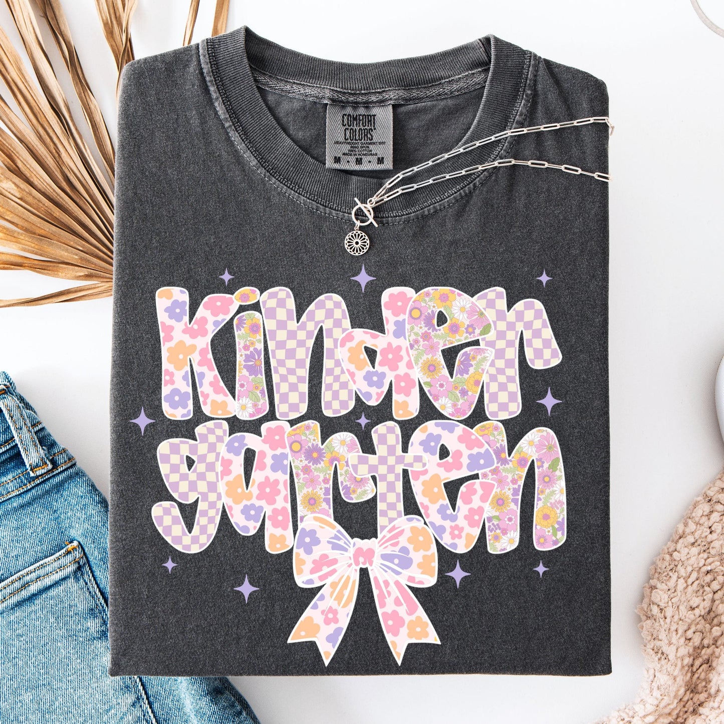Comfort Colors Teacher Shirt, Kindergarten Teacher Shirt, Kindergarten Shirt, Back to School Shirt, Custom Teacher Appreciation Tee