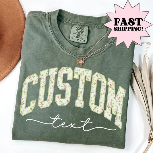 Comfort Colors Teacher Shirt, Custom Grade Teacher Shirt, Custom School Floral Grade Shirt, Back to School Tee, Floral Teacher Appreciation