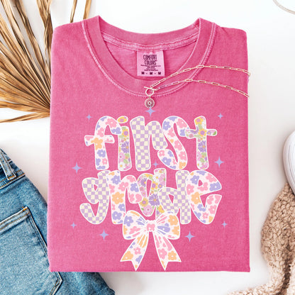 Comfort Colors Teacher Shirt, First Grade Teacher Shirt, 1st Grade Teacher Shirt, 1st Grade Teacher Tee, Back to School Shirt, Teacher Tee