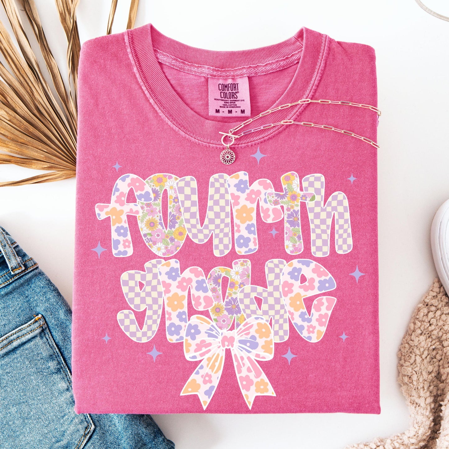 Comfort Colors Teacher Shirt, Fourth Grade Teacher Shirt, 4th Grade Teacher Shirt, Back to School Shirt, Custom Teacher Appreciation Tee