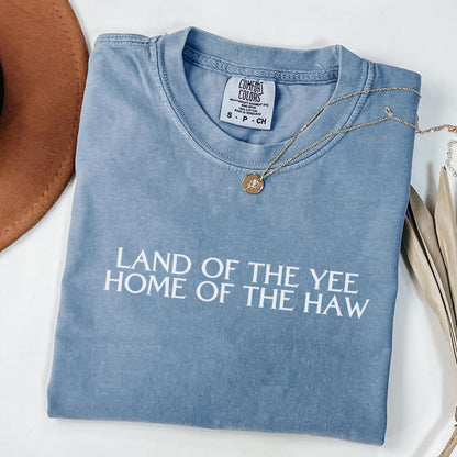Comfort Colors 4th of July Shirt, USA Shirt, Fourth of July Shirt, Veterans Day Shirts, Land of the Free Shirts, Yee Haw Western Shirt