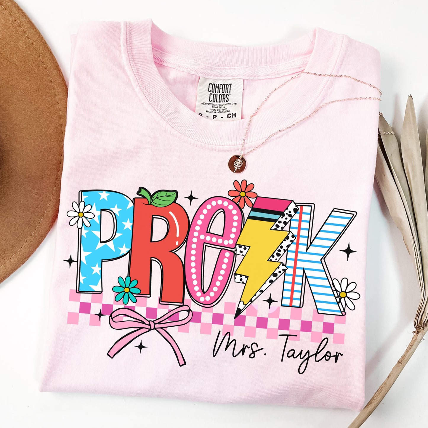 Comfort Colors Teacher Shirt, Pre K Teacher Shirt, Pre-K Teacher Shirt, Kindergarten Teacher Tee, Back to School Shirt, Teacher Tee