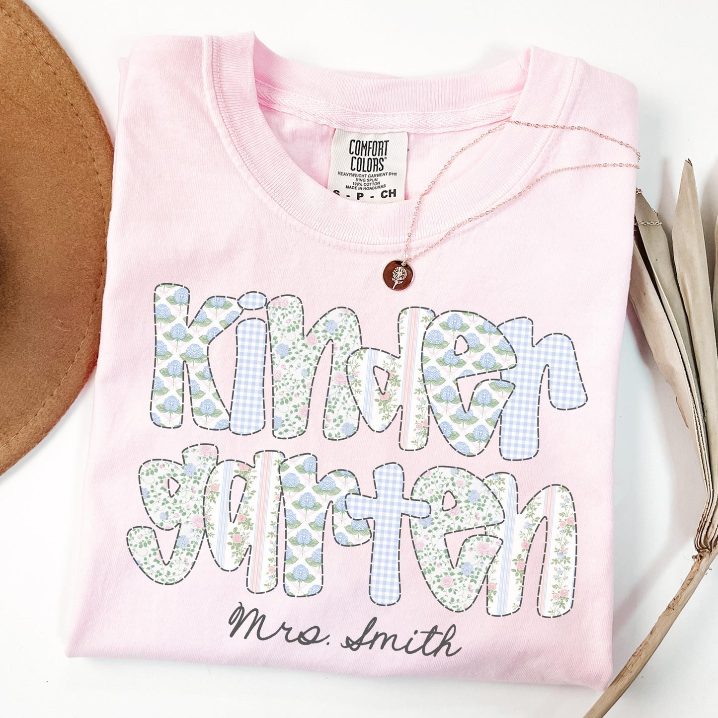 Comfort Colors Teacher Shirt, Kindergarten Teacher Shirt, Kindergarten Tee, Custom Teacher Tee, Back to School Shirt, Teacher Appreciation