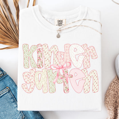 Comfort Colors Teacher Shirt, Kindergarten Teacher Shirt, Kindergarten Shirt, Back to School Shirt, Custom Teacher Appreciation Tee
