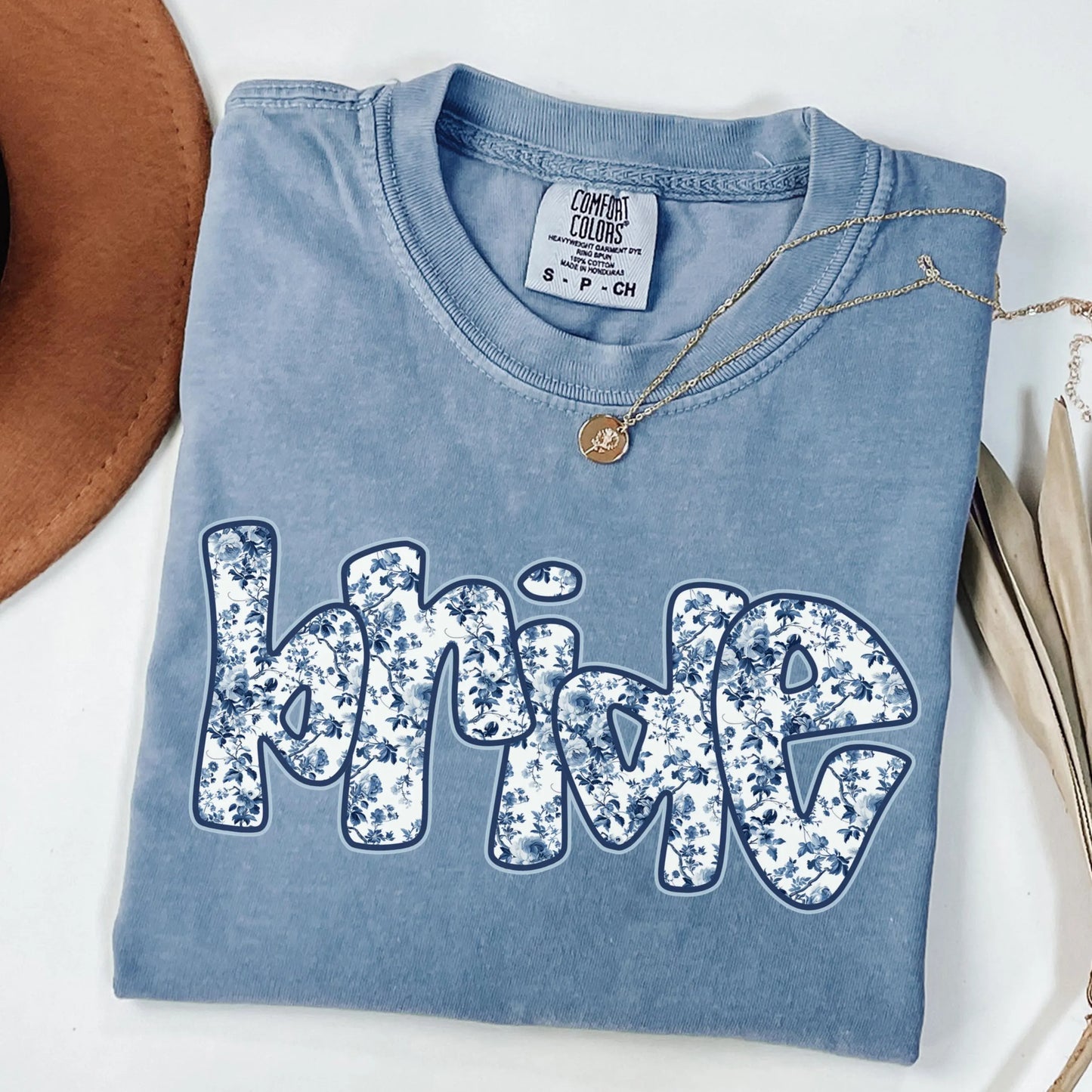 Comfort Colors Bride Shirt, Bachelorette Shirt, Future Mrs Shirt, Personalized Bride Shirt, Toile De Jouy Floral Bride Tshirt, Wedding Shirt