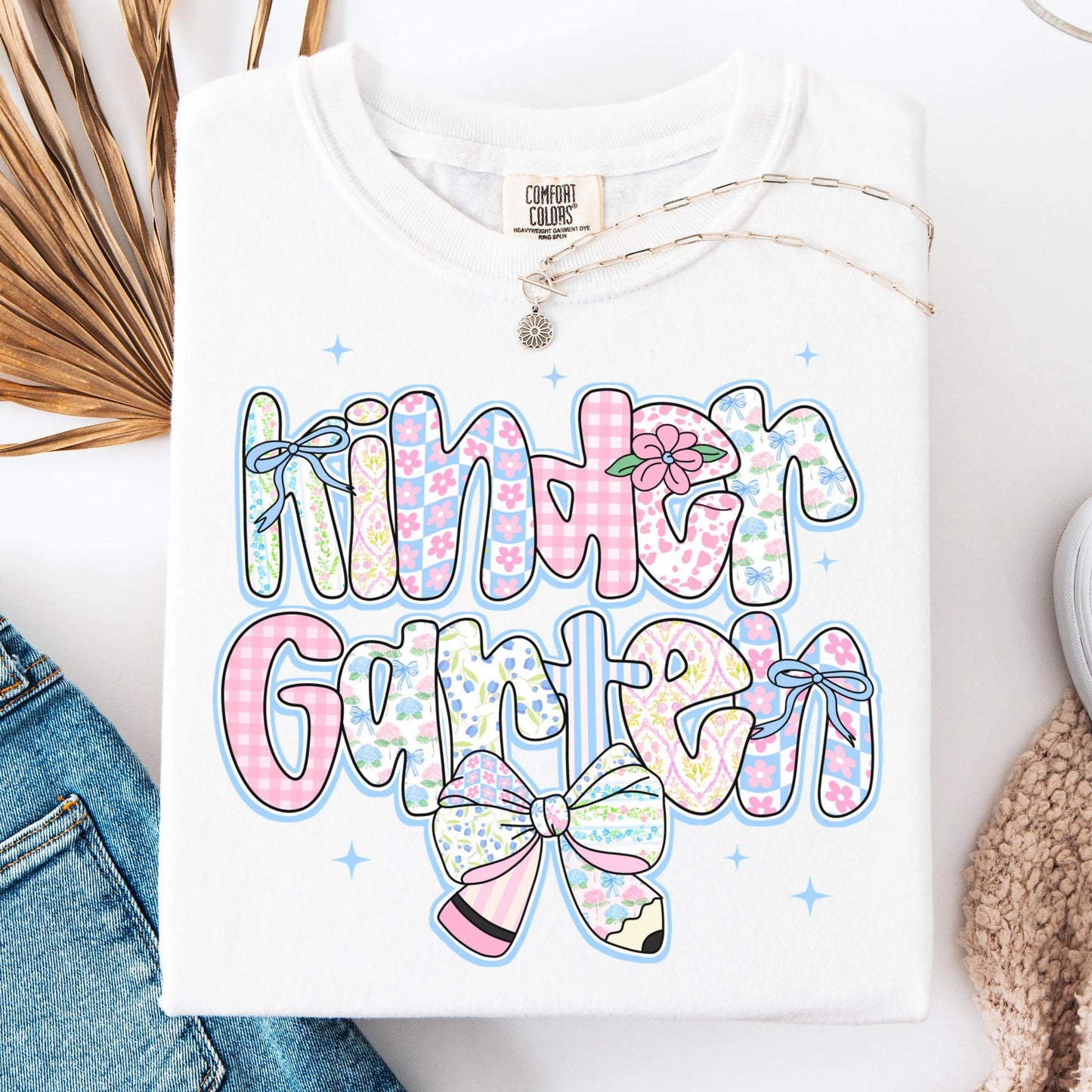 Comfort Colors Teacher Shirt, Kindergarten Teacher Shirt, Kindergarten Shirt, Back to School Shirt, Custom Teacher Appreciation Tee