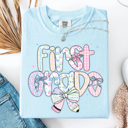 Comfort Colors Teacher Shirt, First Grade Teacher Shirt, 1st Grade Shirt, Back to School Shirt, Elementary School Teacher Appreciation Tee